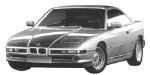 BMW E31 B2A08 Fault Code